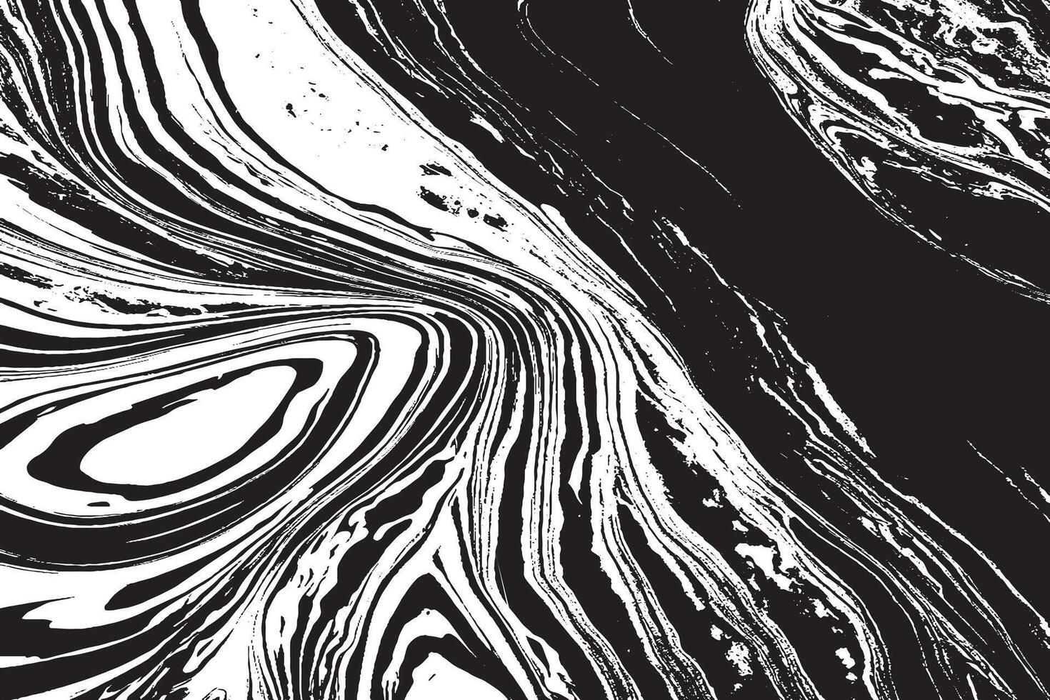 Abstract Black and White Marble Texture, Monochromatic Marble Pattern Background vector