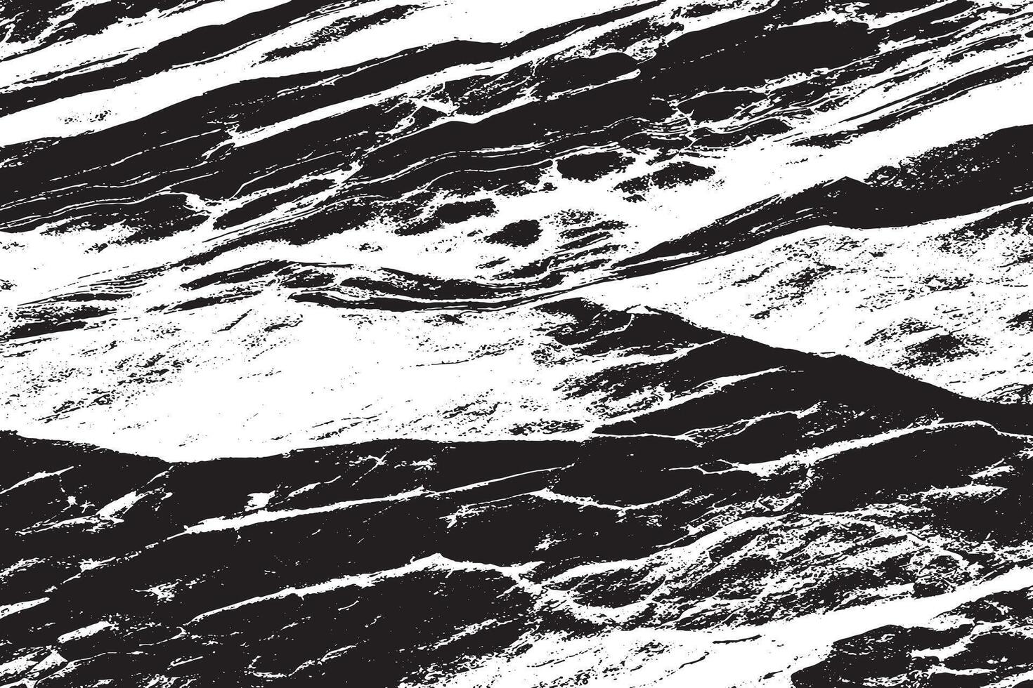 Abstract Black and White Marble Texture, Monochromatic Marble Pattern Background vector