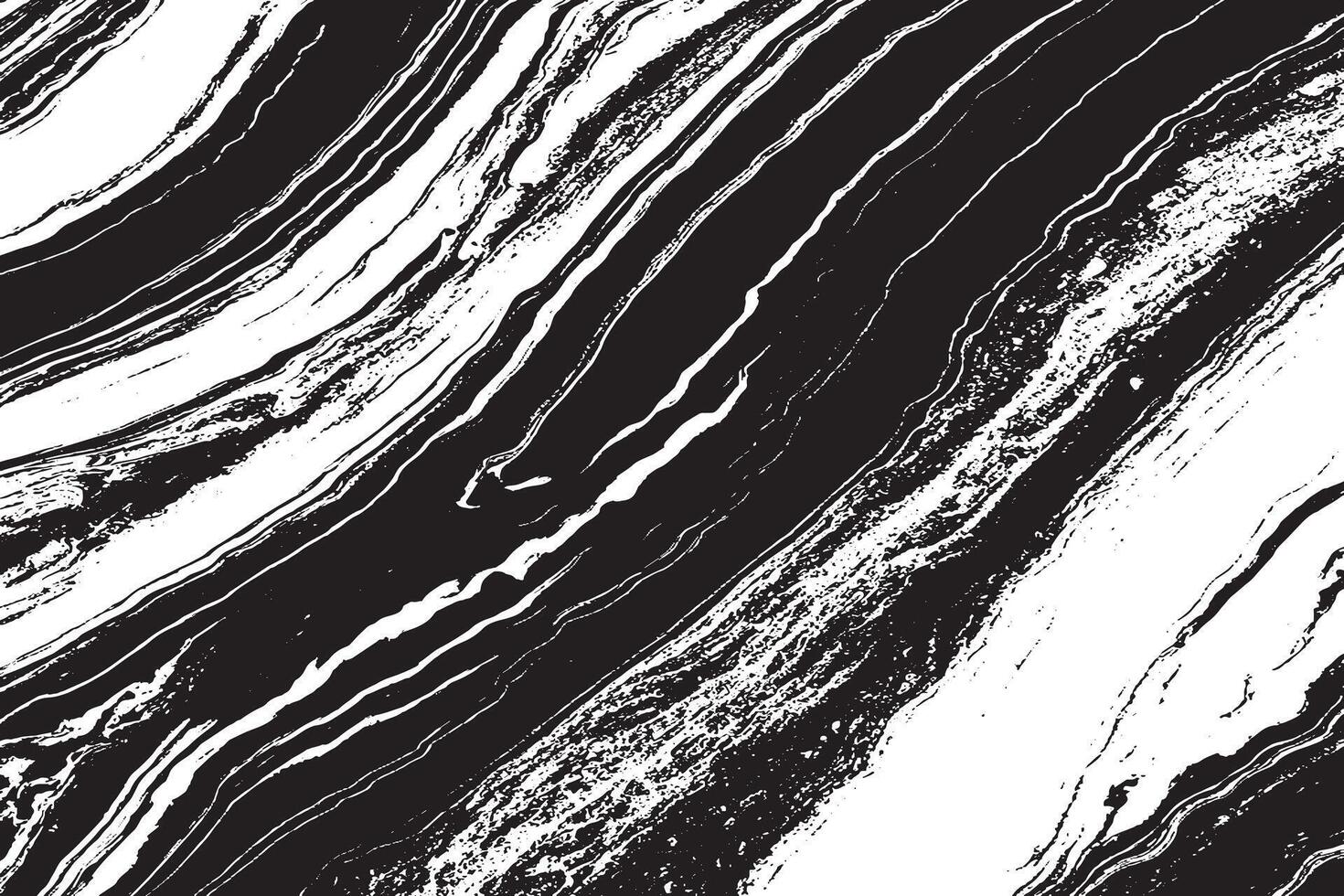 Abstract Black and White Marble Texture, Monochromatic Marble Pattern Background vector