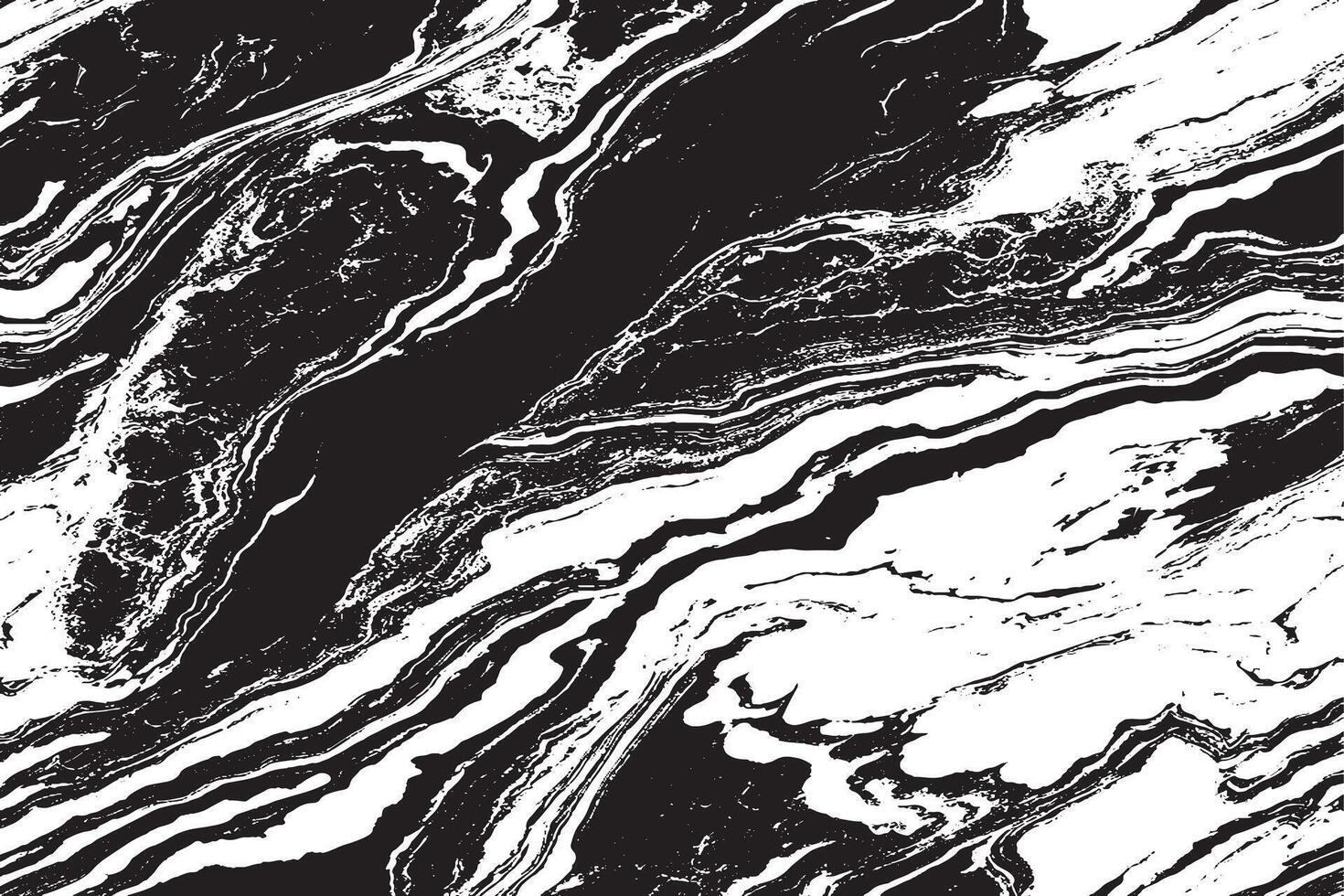 Chic Black and White Marble Texture Background, Stylish Monochrome Abstract Marble Design vector