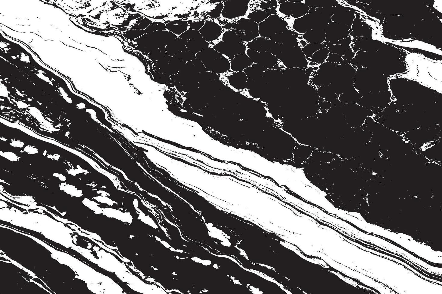 Minimalist Black and White Marble Design Background, Monochromatic Marble Pattern Background vector
