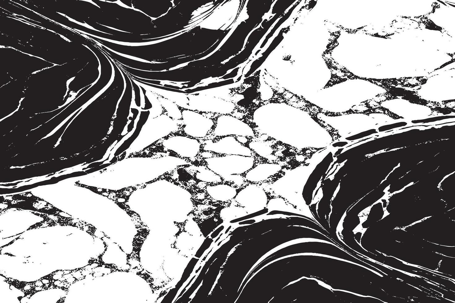 Minimalist Black and White Marble Design Background, Monochromatic Marble Pattern Background vector