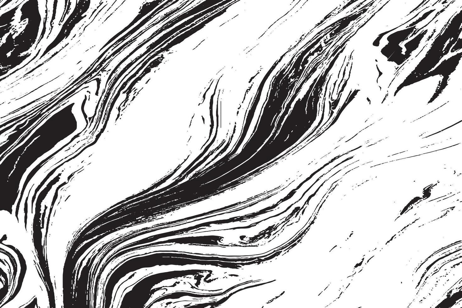 Abstract Black and White Marble Texture, Monochromatic Marble Pattern Background vector