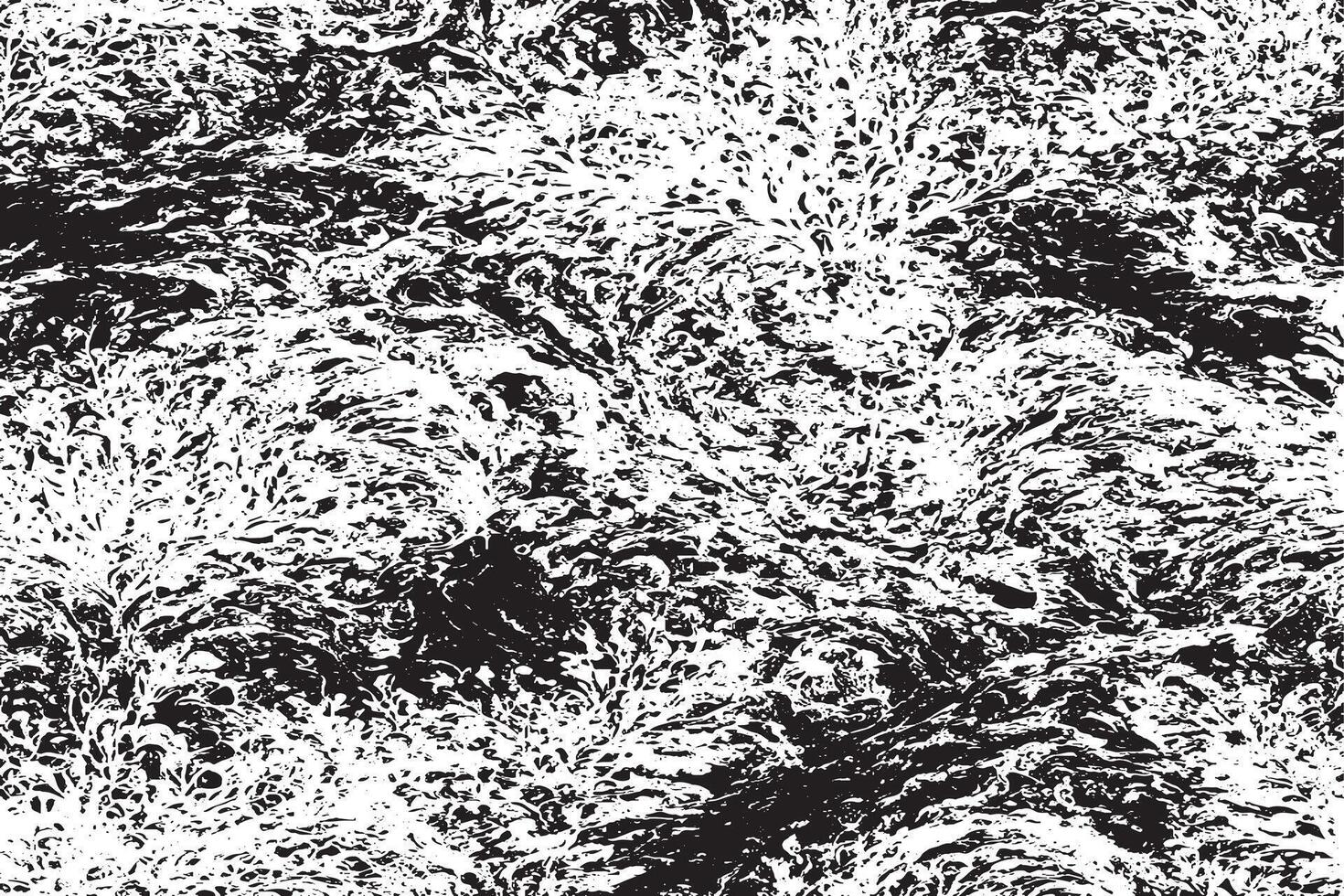 monochrome abstract black grunge texture on white background, image for background texture vector
