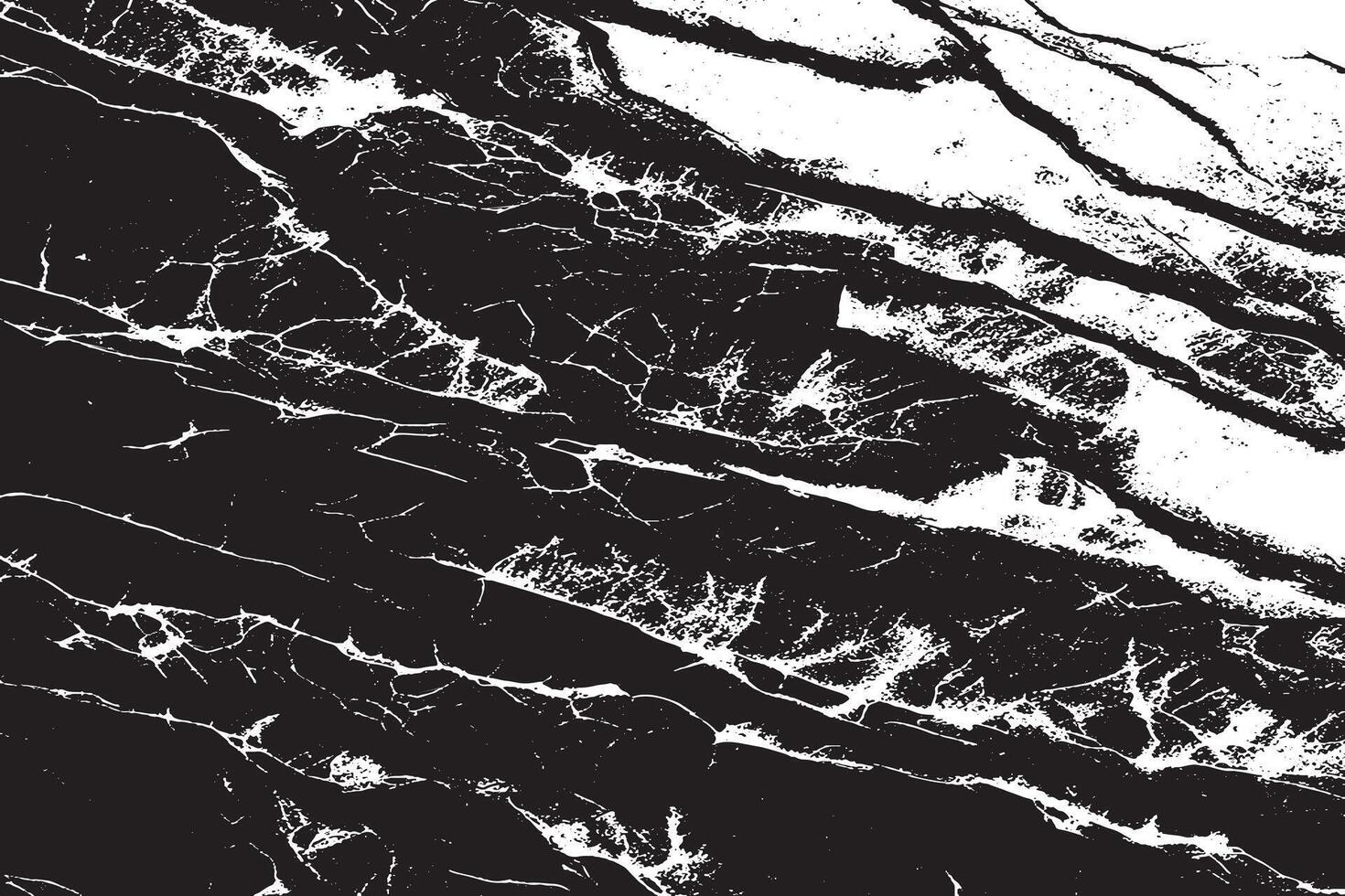 Abstract Black and White Marble Texture, Monochromatic Marble Pattern Background vector