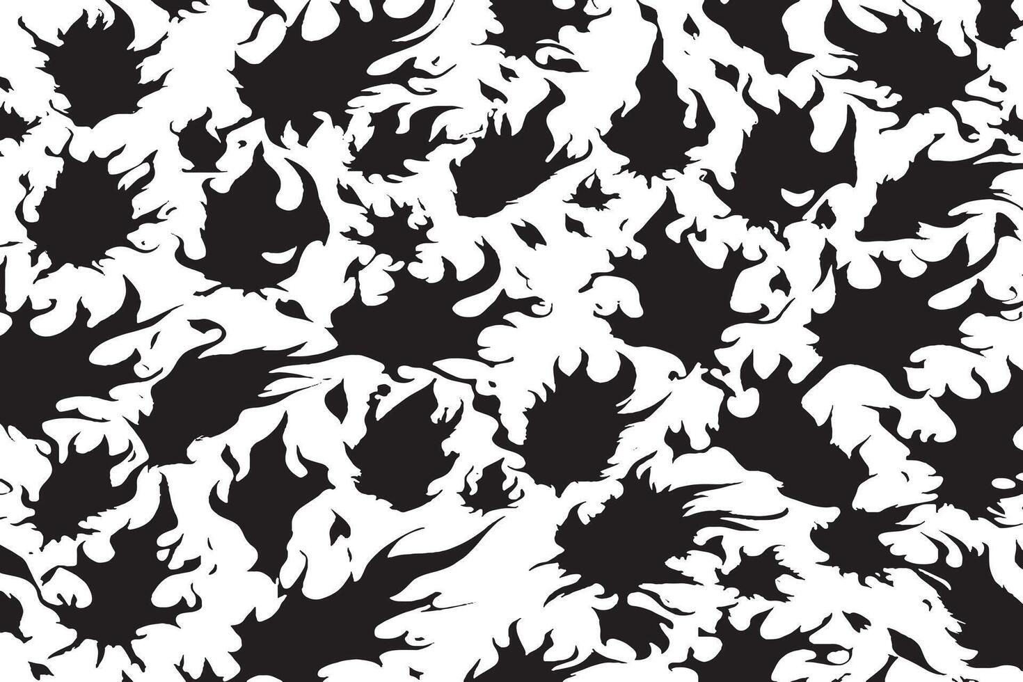 black silhouette texture of a fire on white background vector