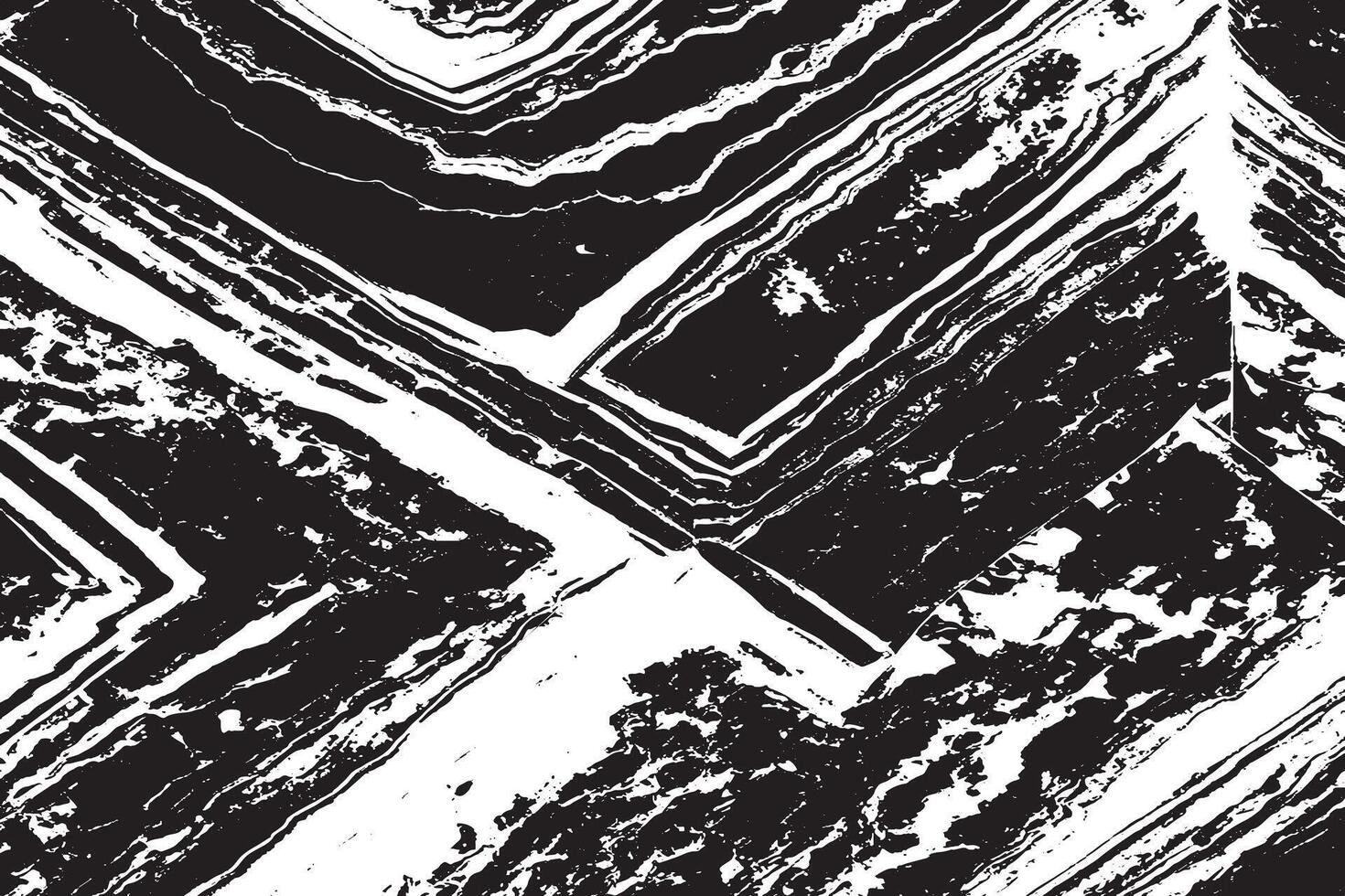 Chic Black and White Marble Texture Background, Stylish Monochrome Abstract Marble Design vector