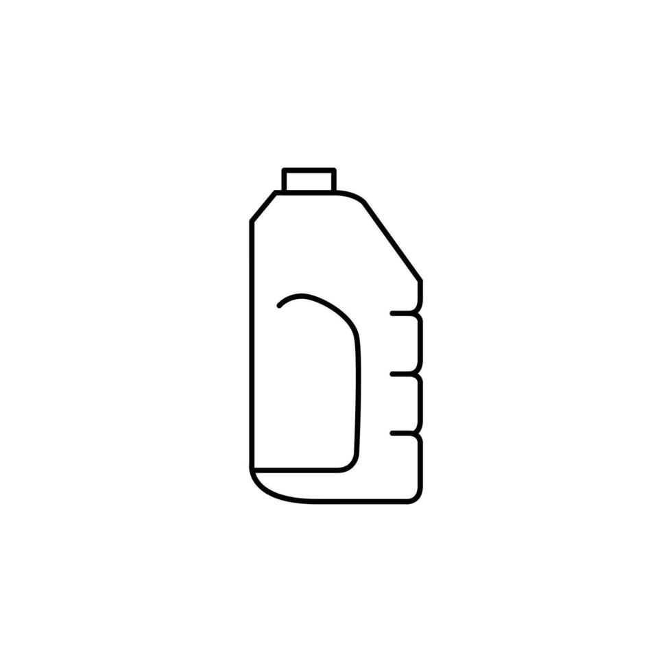 oil machine thin outline icon design good for website and mobile app vector