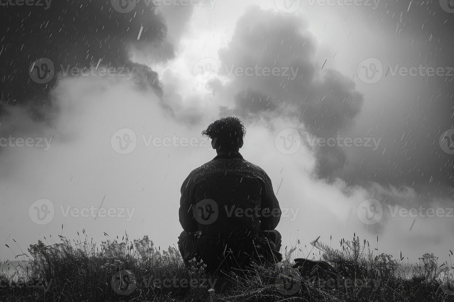 A heartfelt reflection of horror, a capturing the emotions of tragedy during the great second war, a look at the depth of emotion and fear during a difficult period in history photo