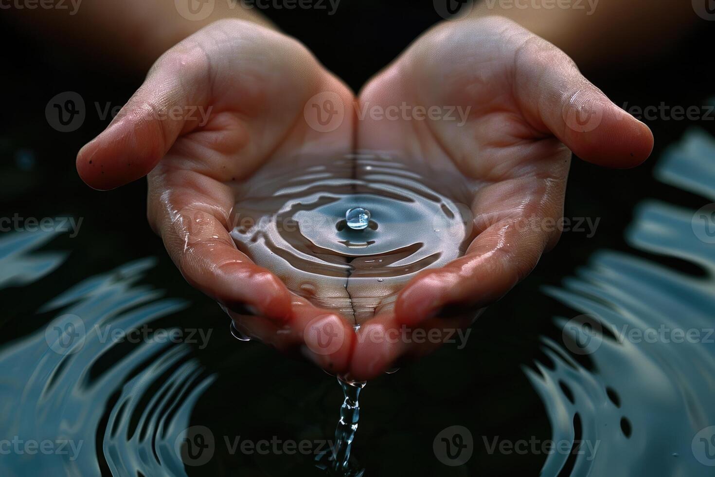 Celebrating world water day, raising awareness and promoting sustainable water management, advocating for access to clean water for all, collective action for a healthier planet and brighter future. photo