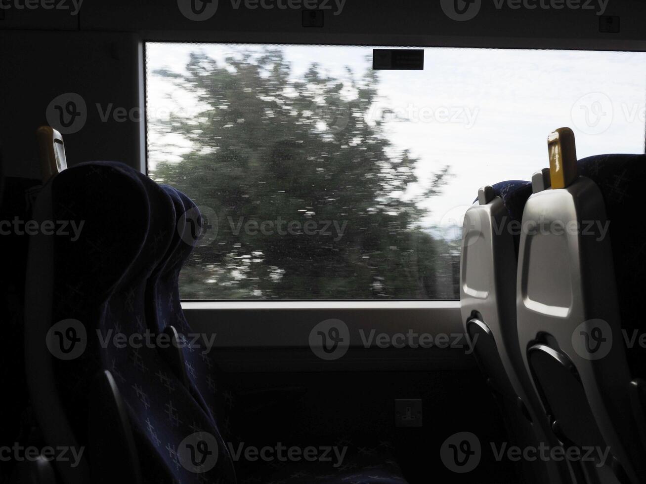 view from a train photo