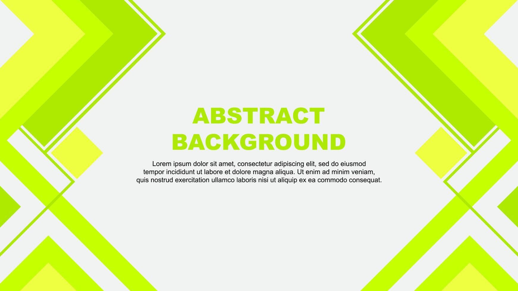 Abstract Background Design Template. Abstract Banner Wallpaper Illustration. Abstract Lime Green Banner vector