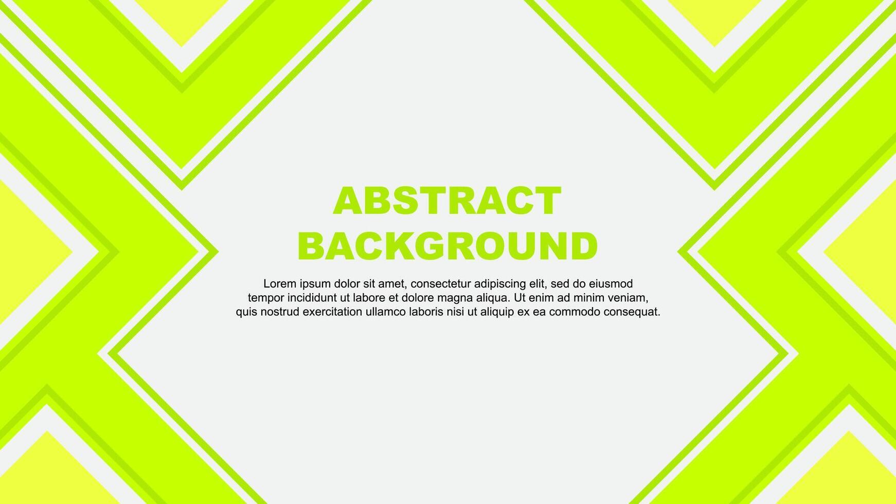 Abstract Background Design Template. Abstract Banner Wallpaper Illustration. Abstract Lime Green vector