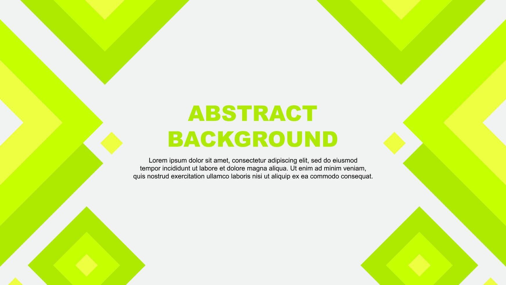 Abstract Background Design Template. Abstract Banner Wallpaper Illustration. Abstract Lime Green Template vector