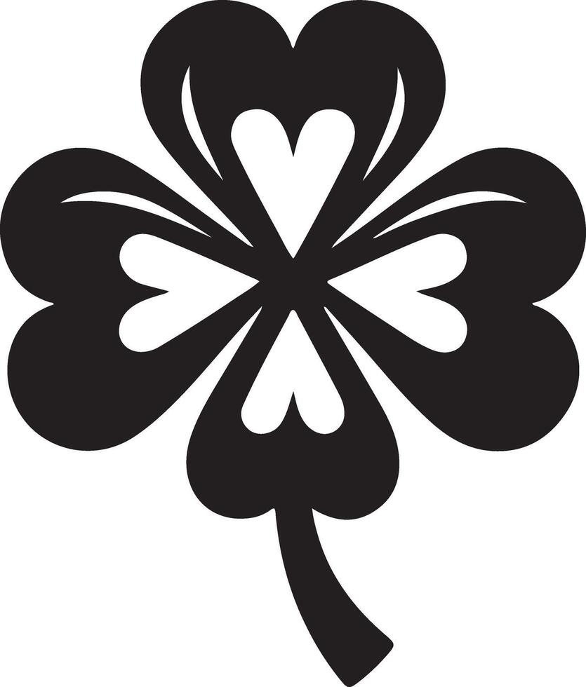 St. Patrick's Day Clover Icon vector