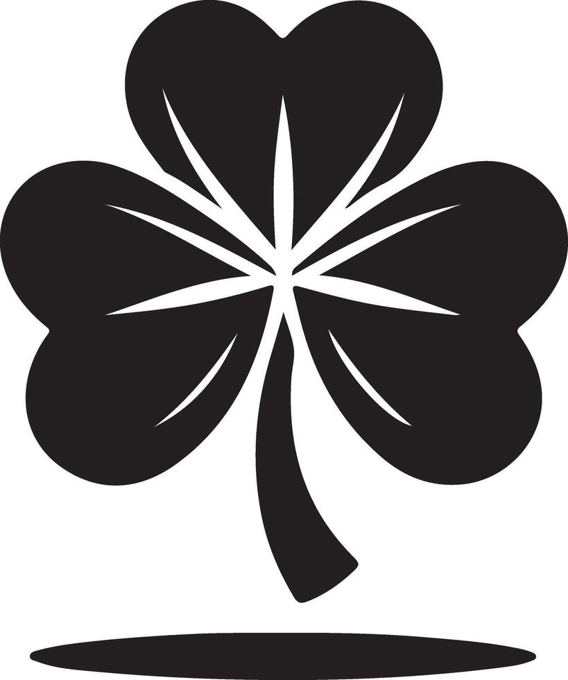 St. Patrick's Day Clover Icon vector