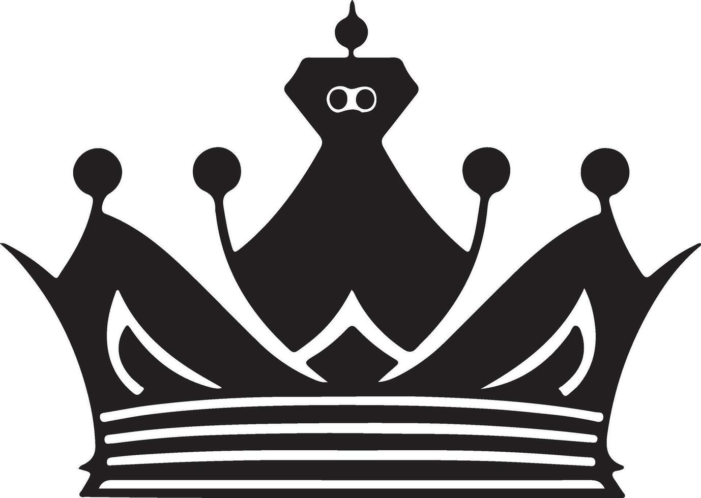 crown art icon illustration vector
