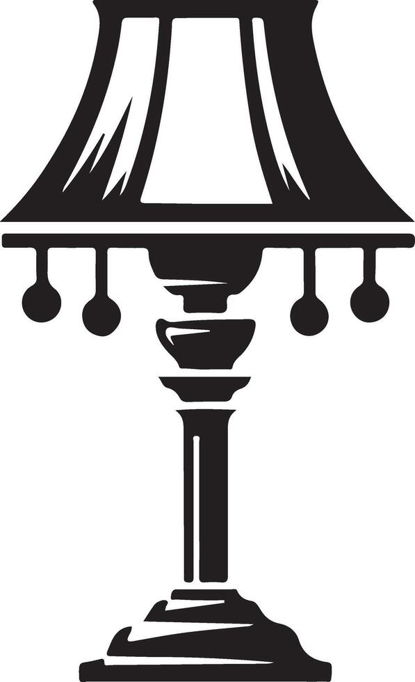lámpara icono ilustración vector