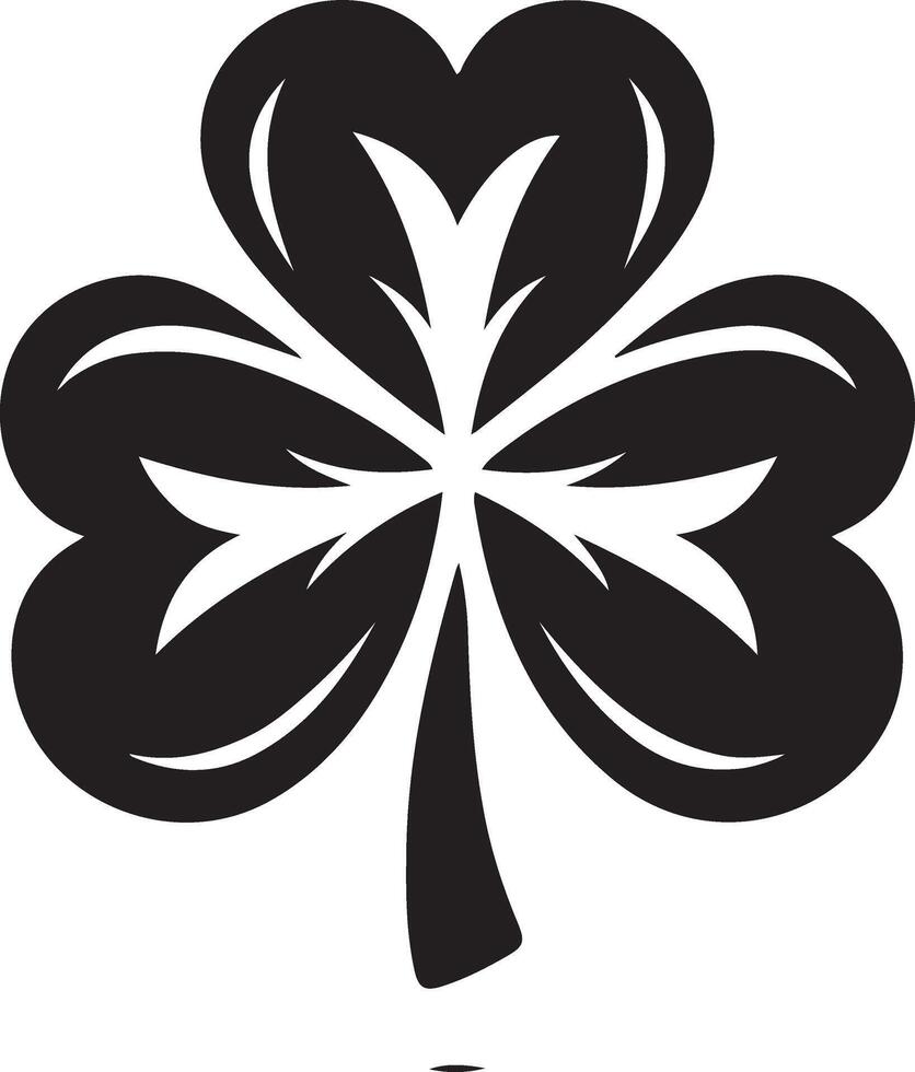 St. Patrick's Day Clover Icon vector