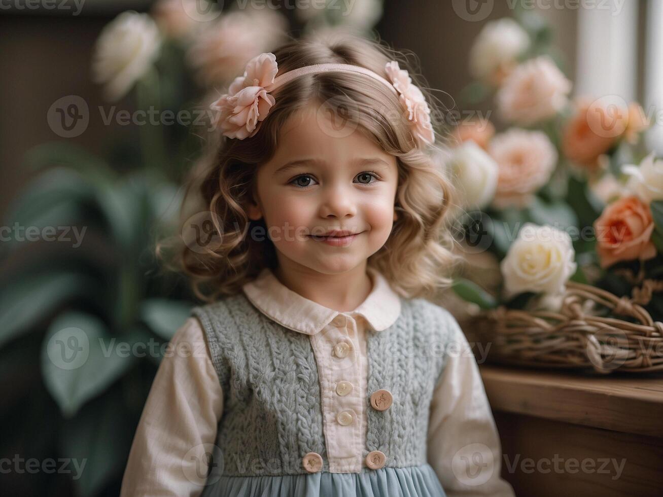 beauty little girl photo