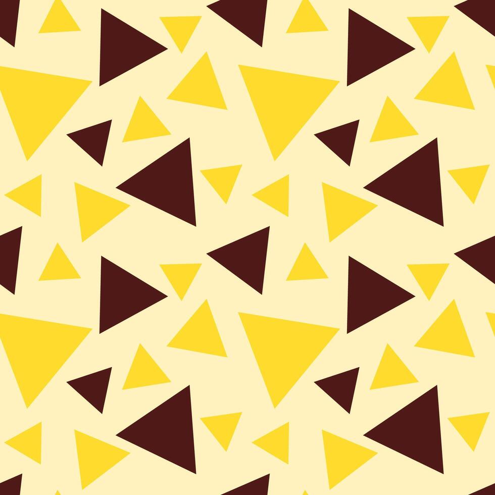 banana chocolate milk seamless pattern yellow background vector