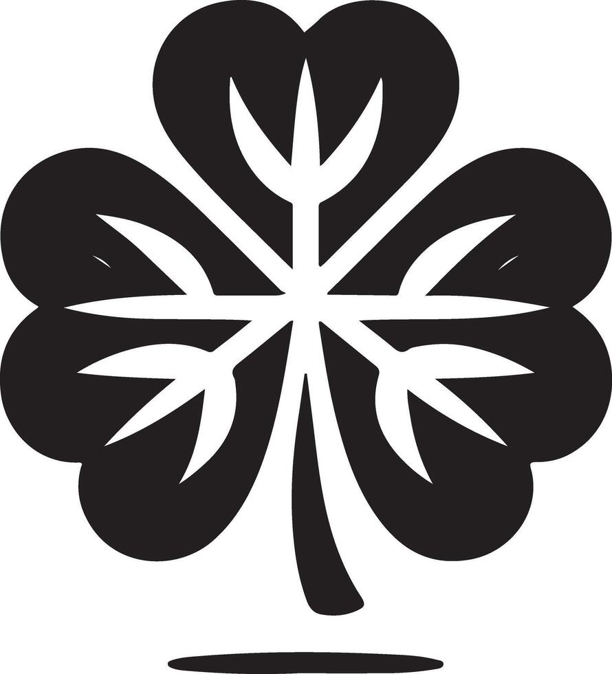 St. Patrick's Day Clover Icon vector