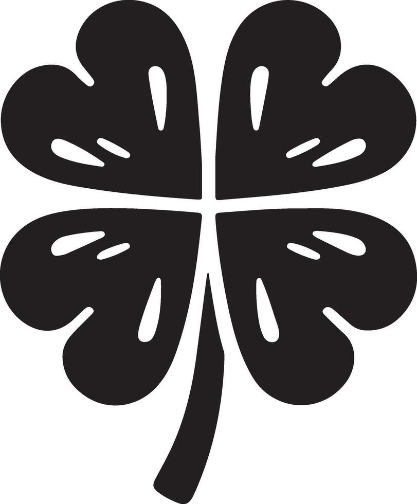 St. Patrick's Day Clover Icon vector