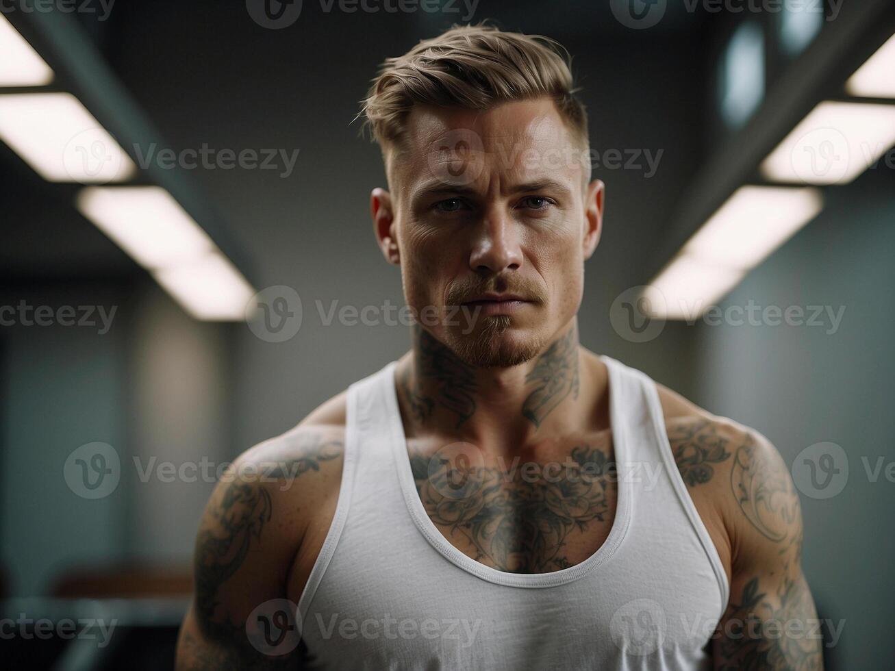 inked sport man photo