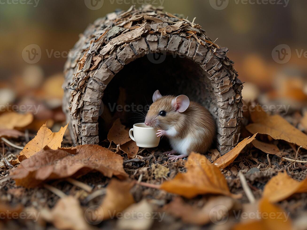 little cute mouse photo