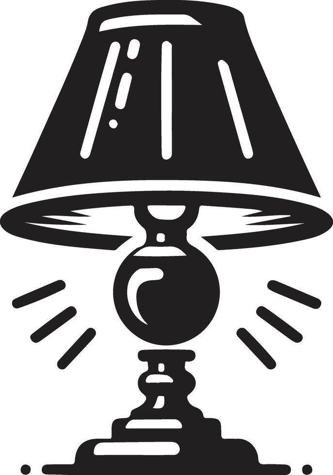 Lamp Icon illustration vector