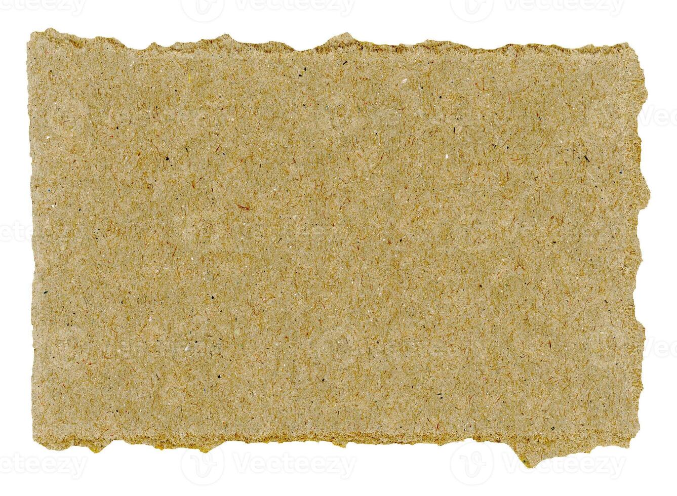 piece of cardboard isolated over white photo