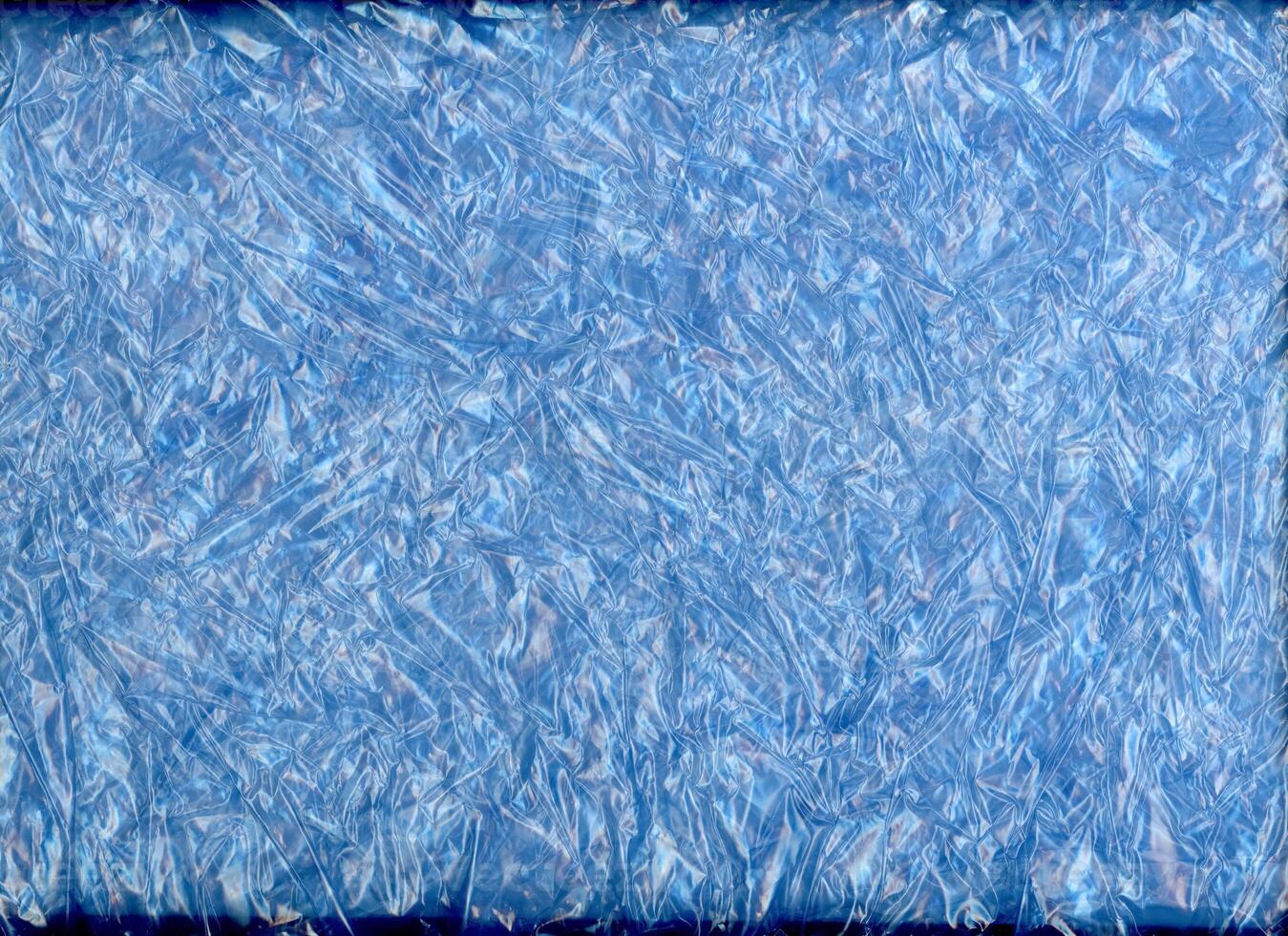 blue plastic texture background photo