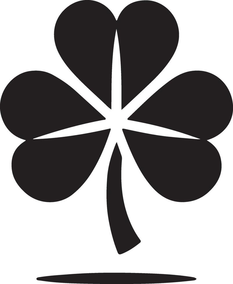 St. Patrick's Day Clover Icon vector