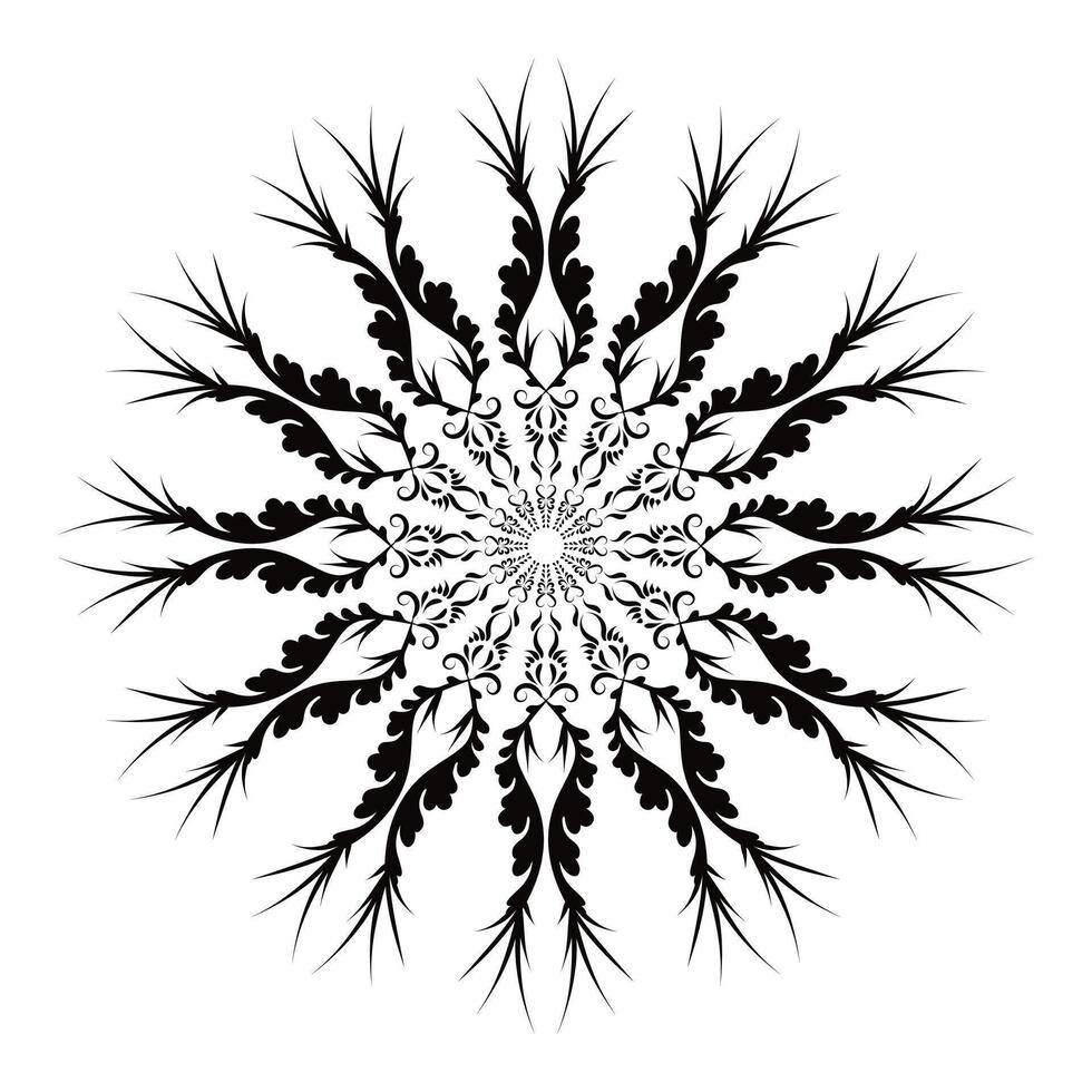 Luxury, Elegant and creative mandala pattern design vector