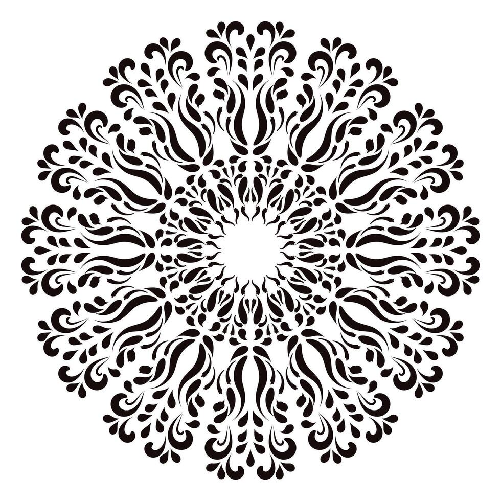 Luxury, Elegant and creative mandala pattern design vector