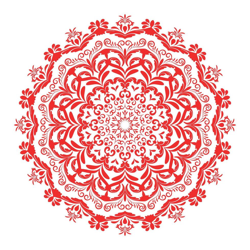 Luxury, Elegant and creative mandala pattern design vector