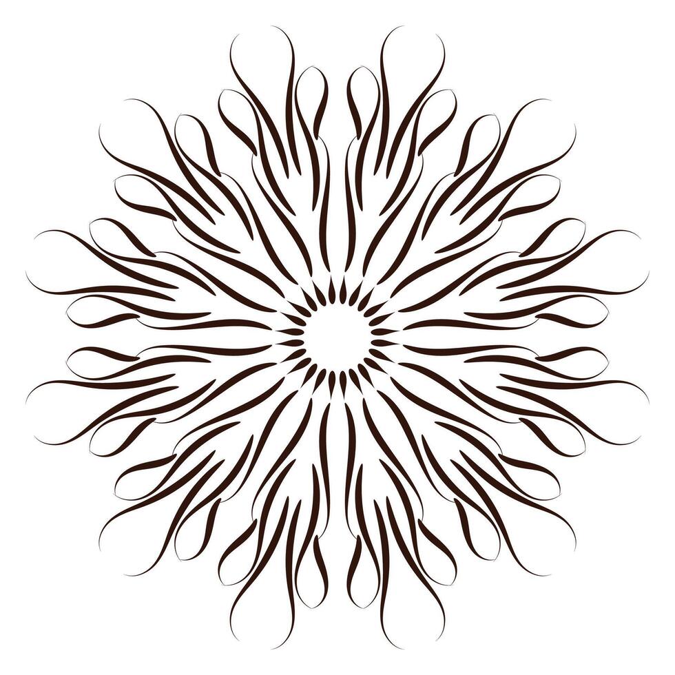 Luxury, Elegant and creative mandala pattern design vector