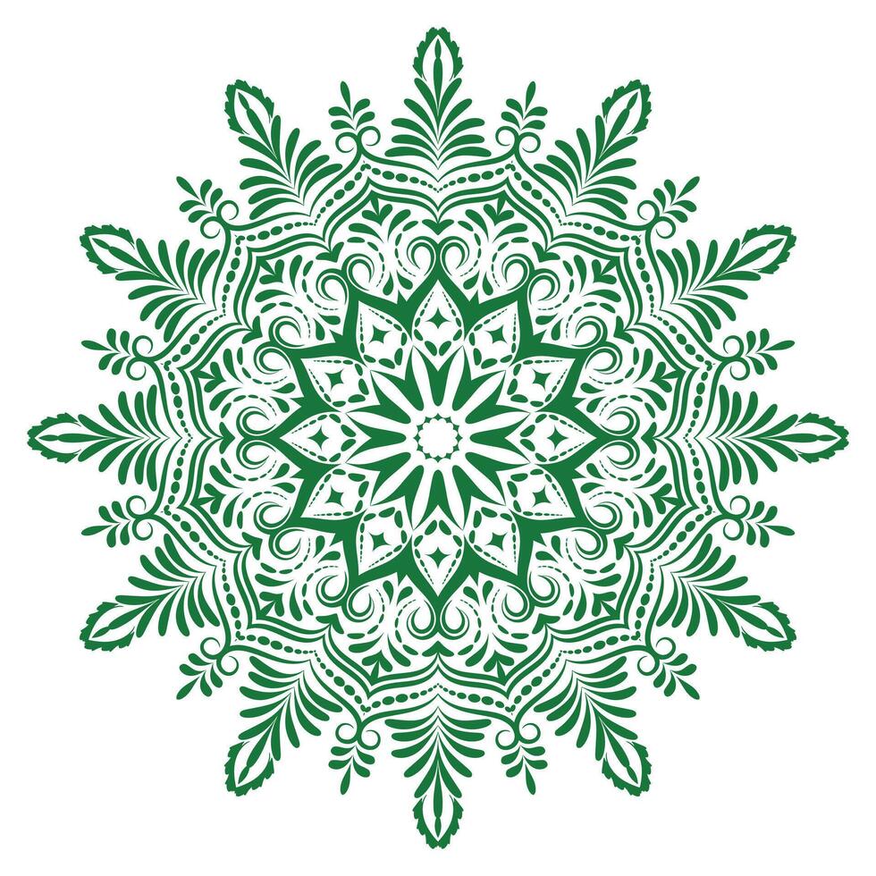 Luxury, Elegant and creative mandala pattern design vector