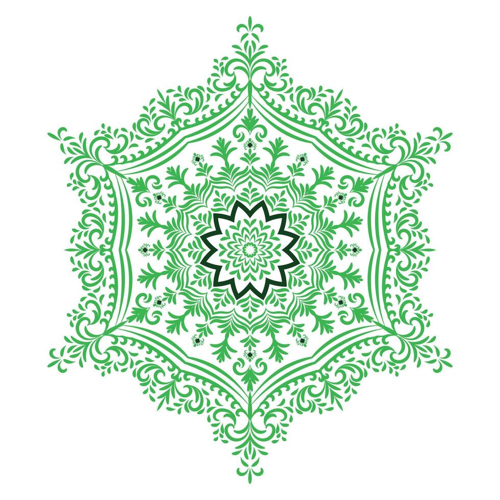 Luxury, Elegant and creative mandala pattern design vector