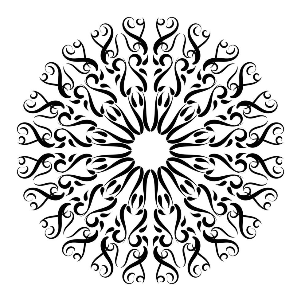 Luxury, Elegant and creative mandala pattern design vector