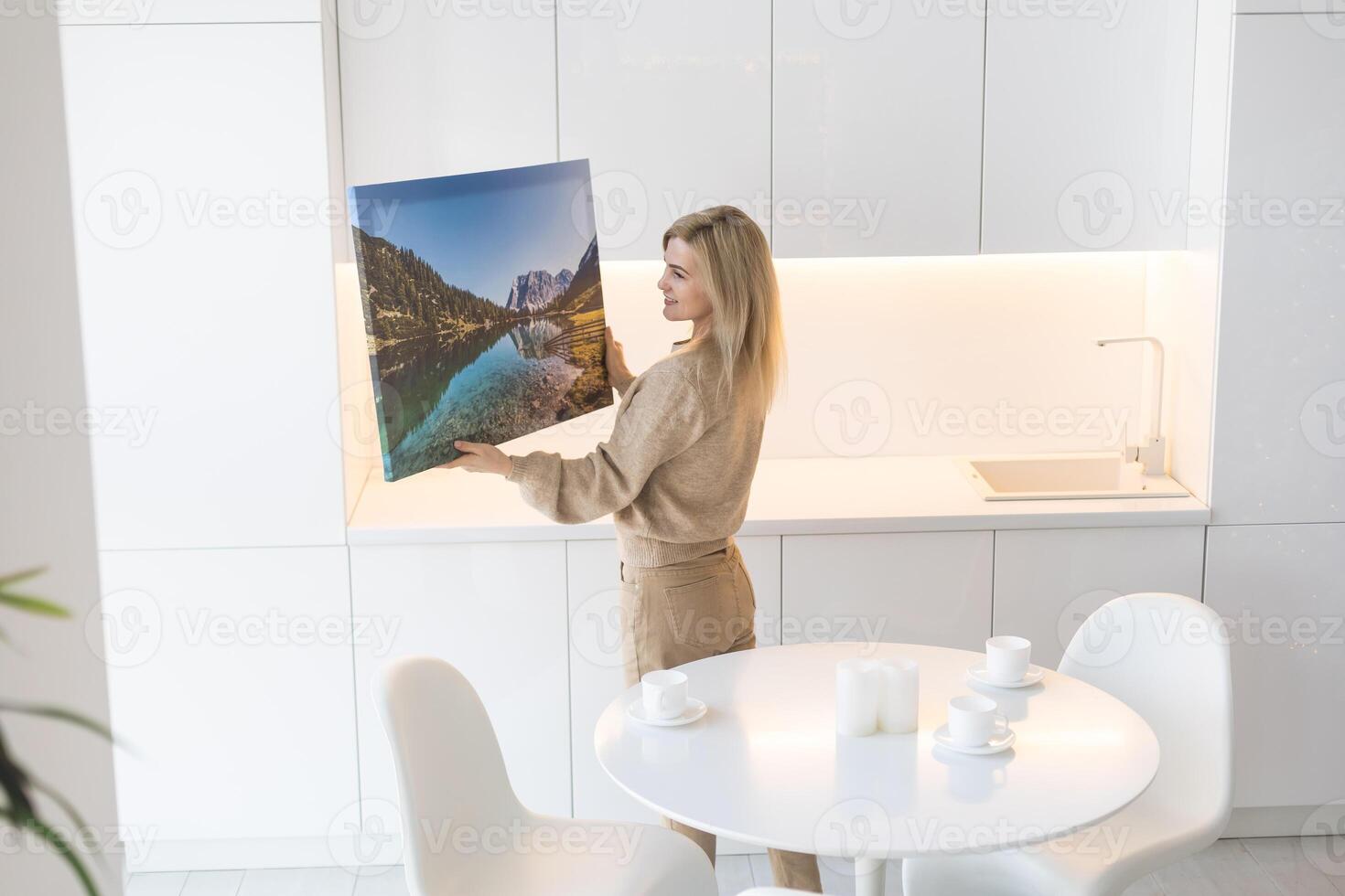 Gallery wrapped canvas photo prints stretched onto frame.