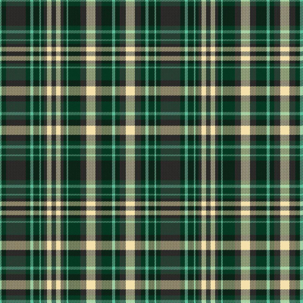 Tartan plaid pattern with texture. vector