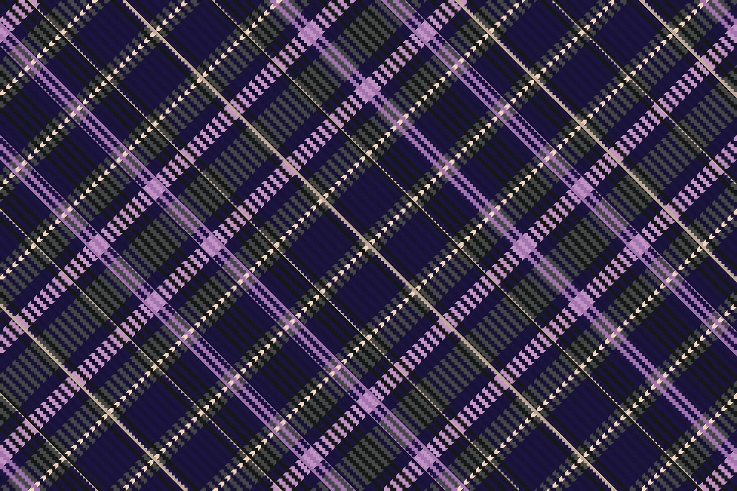 Tartan plaid pattern with texture. vector