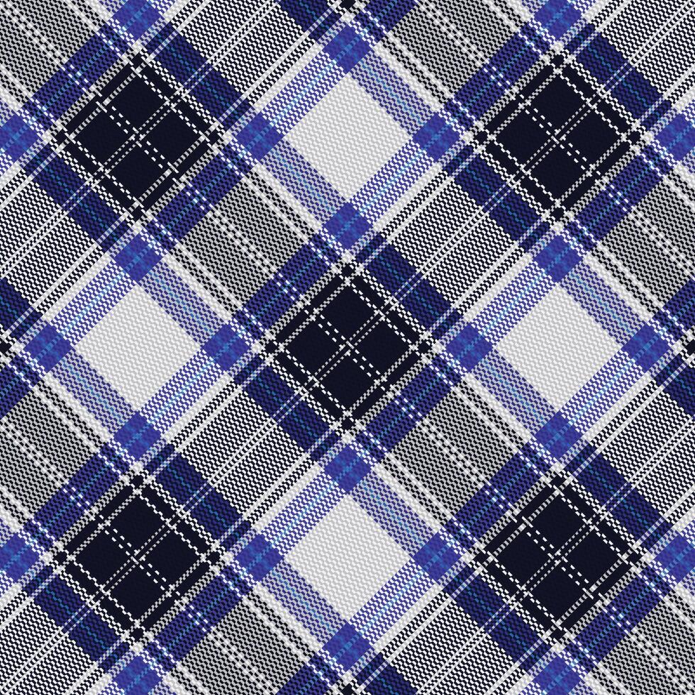 Tartan plaid pattern with texture. vector
