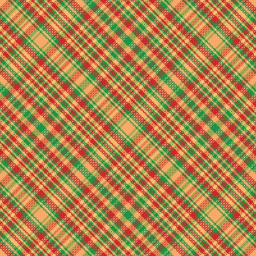 Tartan plaid pattern with texture. vector