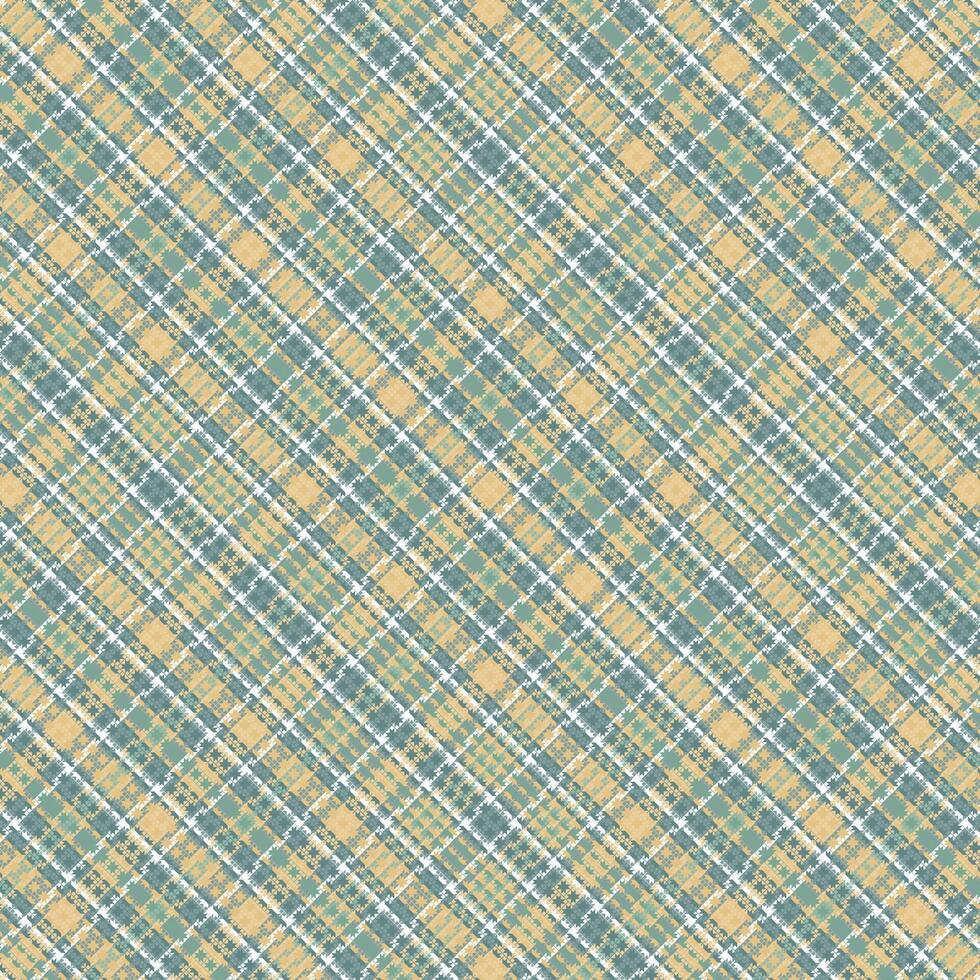 Tartan plaid pattern with texture and nature color. vector