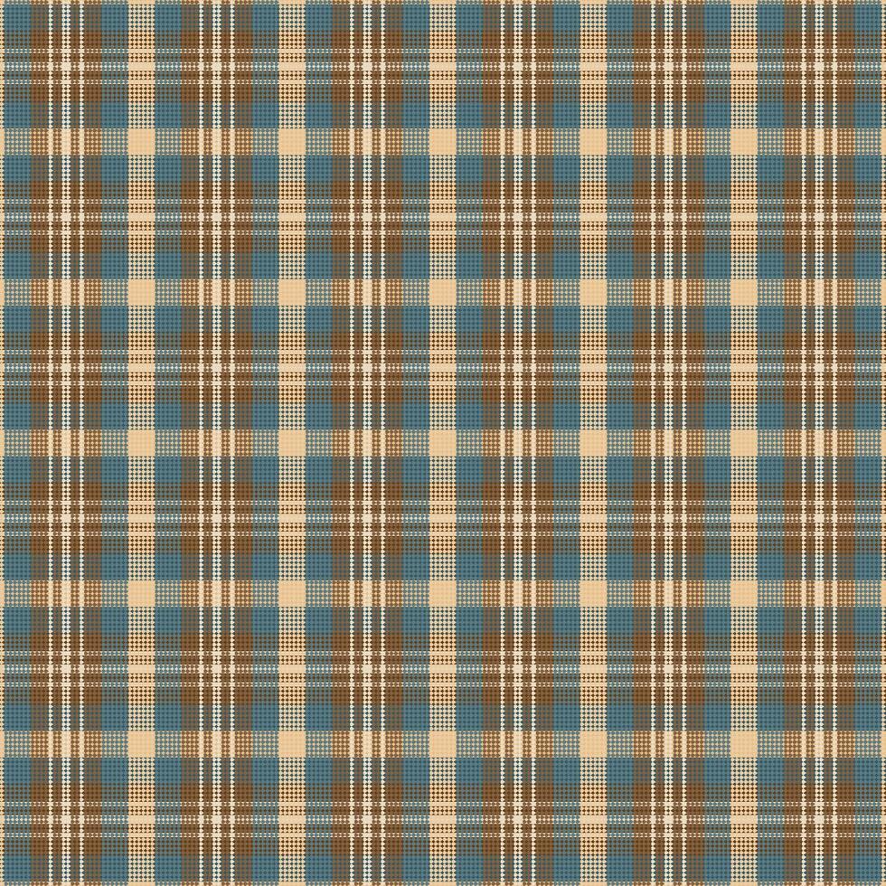 Tartan plaid pattern with texture. vector
