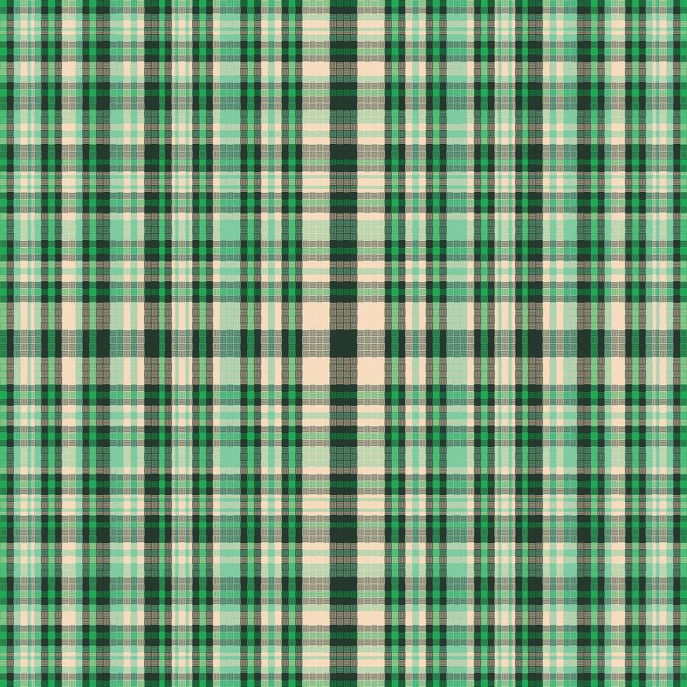 Tartan plaid pattern with texture. vector