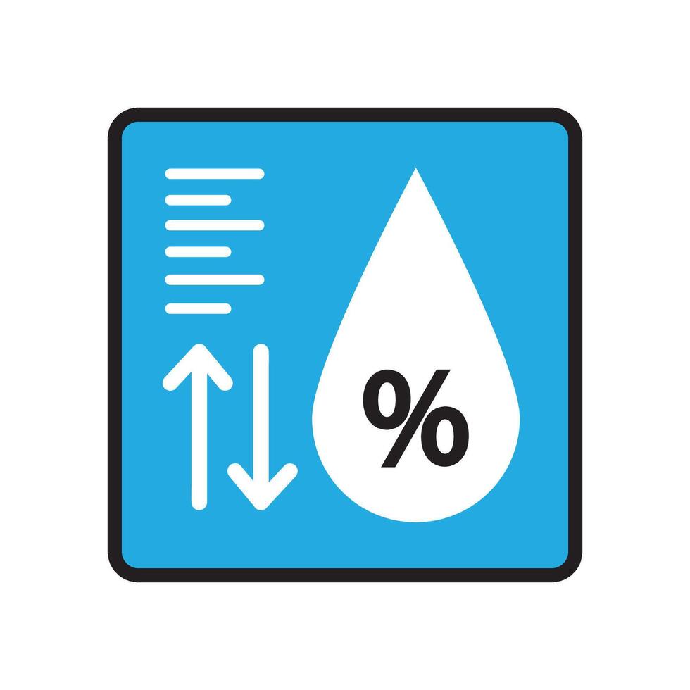 humidity icon illustration design template vector