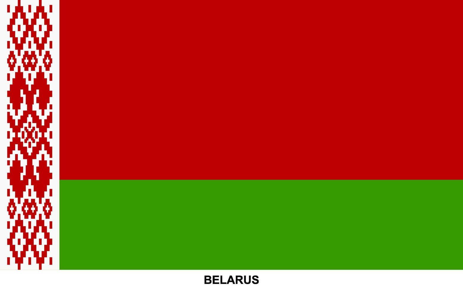 Flag of BELARUS , BELARUS national flag vector